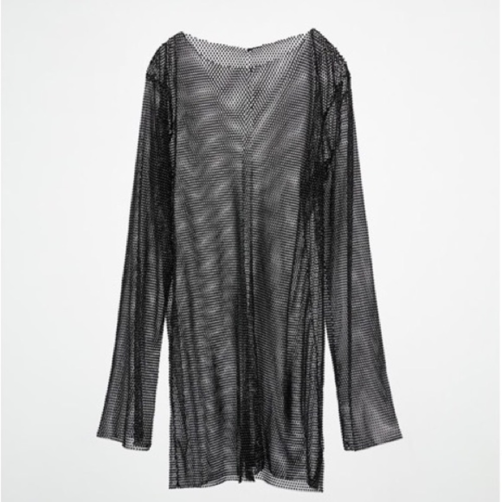 Short dress with rhinestones. *NEVER WORN*